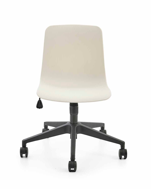 Chaise de travail sur roulettes sans coussin - Tim