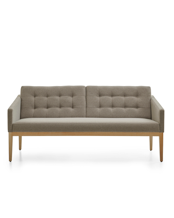 Fauteuil 1 place ou canapé 2 places au dossier matelassé - Ada