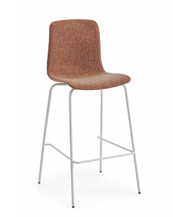 Chaise haute empilable avec ou sans coussin - Tim Bar