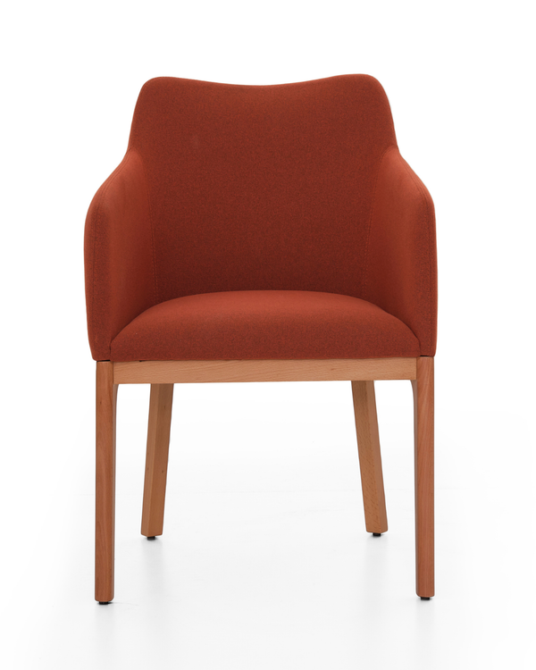Fauteuil en bois avec choix de piètement - Lia-P Bois