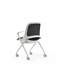 Chaise à piètement pliable sur roulettes - Vers