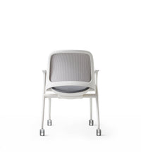 Chaise à piètement pliable sur roulettes - Vers