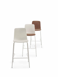 Chaise haute empilable avec ou sans coussin - Tim Bar