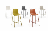 Chaise haute empilable avec ou sans coussin - Tim Bar