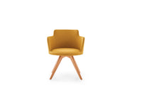 Chaise avec choix de piètement (bois ou métal) - Sar