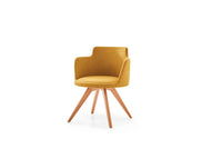 Chaise avec choix de piètement (bois ou métal) - Sar