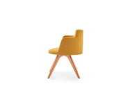 Chaise avec choix de piètement (bois ou métal) - Sar