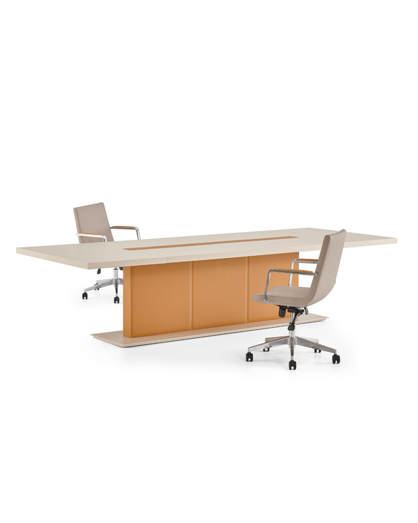 Table de conférence modulable avec câblage dissimulé - Mass
