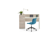 Bureau domestique avec caisson ou armoire de rangement - Mila
