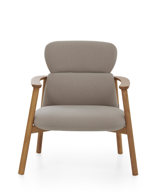 Fauteuil scandinave en bois massif - Well's
