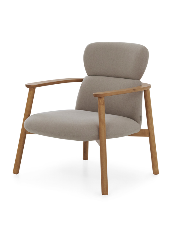 Fauteuil scandinave en bois massif - Well's