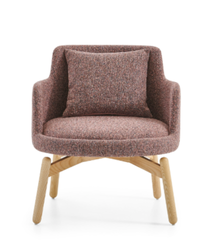 Fauteuil lounge enveloppant avec coussin lombaire - Sar