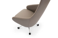 Chaise de direction design en cuir ou tissu - Alen