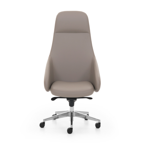 Chaise de direction design en cuir ou tissu - Alen