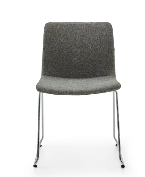 Chaise réunion assise tissu - Best
