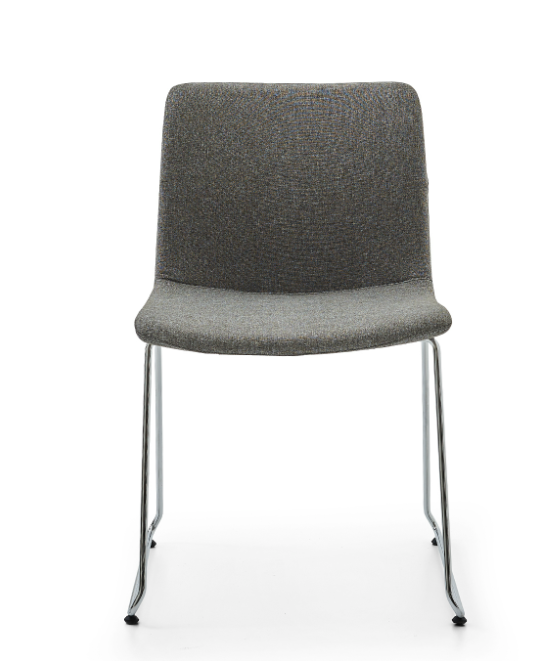 Chaise réunion assise tissu - Best