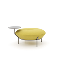 Poufs modulaires, ronds ou carrés, avec ou sans tablette - Capulus