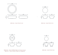 Banquette modulaire design pour espace lounge - Hole