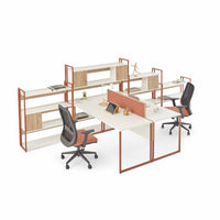 Poste de travail 4 personnes - Mila