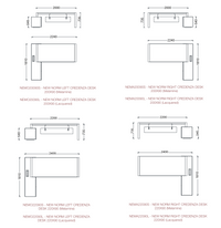 Bureau de direction intemporel au design épuré - Norm
