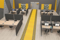 Écran acoustique autoportant piètement fixe