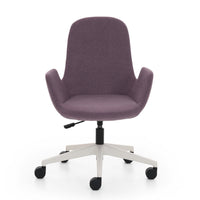 Fauteuil hauteur réglable avec accoudoirs et roulettes - Pod