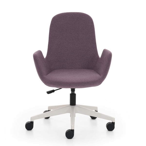 Fauteuil hauteur réglable avec accoudoirs et roulettes - Pod