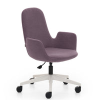 Fauteuil hauteur réglable avec accoudoirs et roulettes - Pod