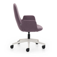 Fauteuil hauteur réglable avec accoudoirs et roulettes - Pod