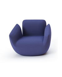 Fauteuil lounge 1 place aux formes organiques inspirées de la nature - Whale