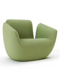 Fauteuil lounge 1 place aux formes organiques inspirées de la nature - Whale
