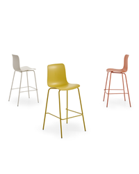 Chaise haute empilable sans coussin - Tim Bar