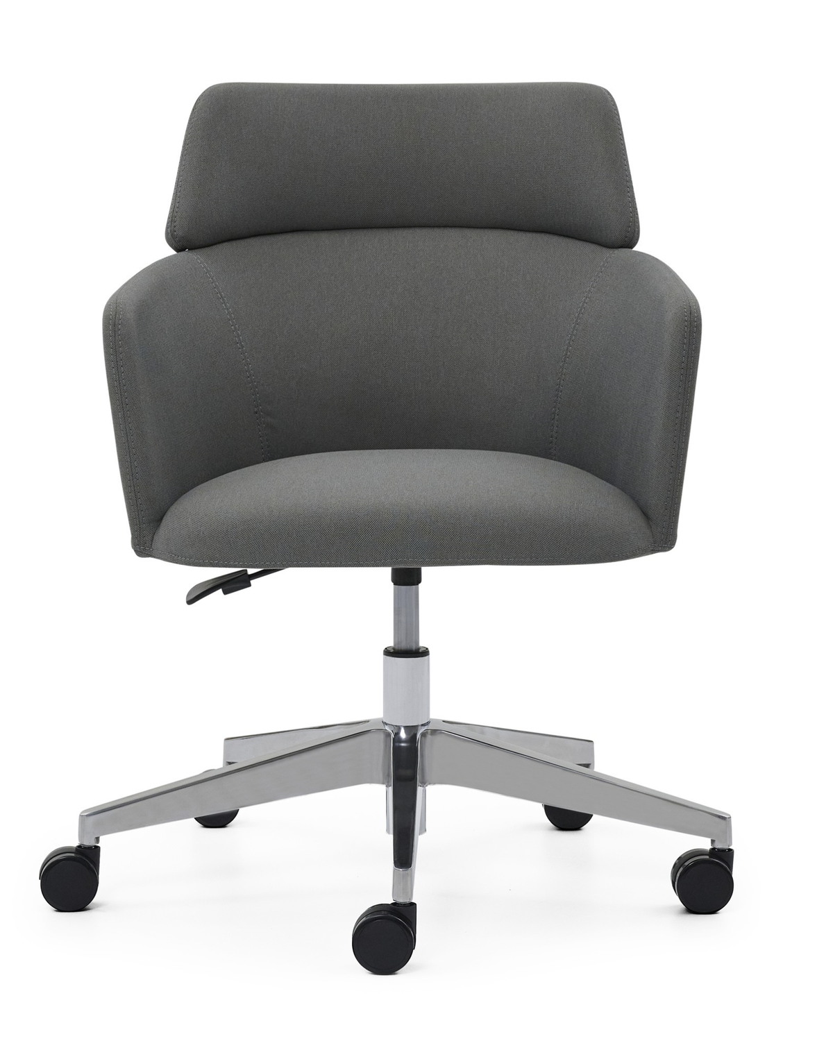 Chaise de travail au design dynamique et pieds mobiles - May