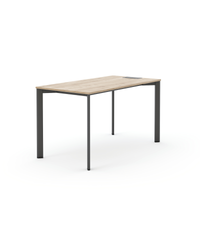 Bureau droit pieds métalliques - Cargo