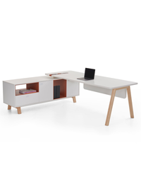 Bureau de directeur avec rangement - Lenta