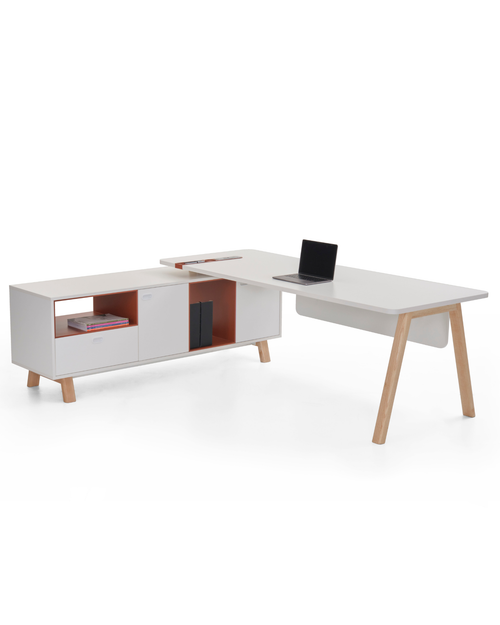 Bureau de directeur avec rangement - Lenta