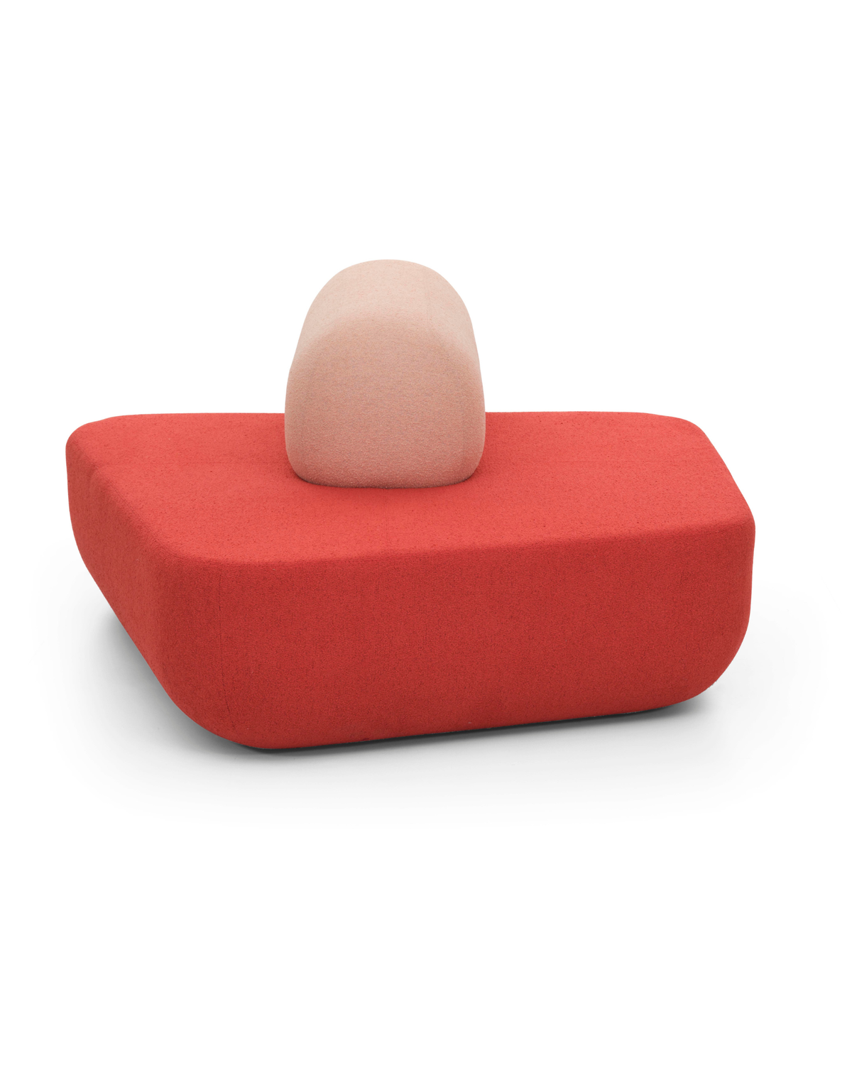 Poufs modulaires carrés, rectangulaires et organiques - Pebl