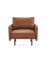 Fauteuil aux lignes simples et structure démontable - Sahara