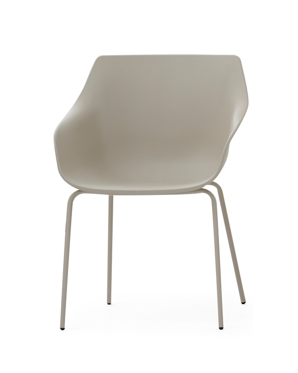 Chaise fixe avec choix de piètement (5 coloris) - Birdy