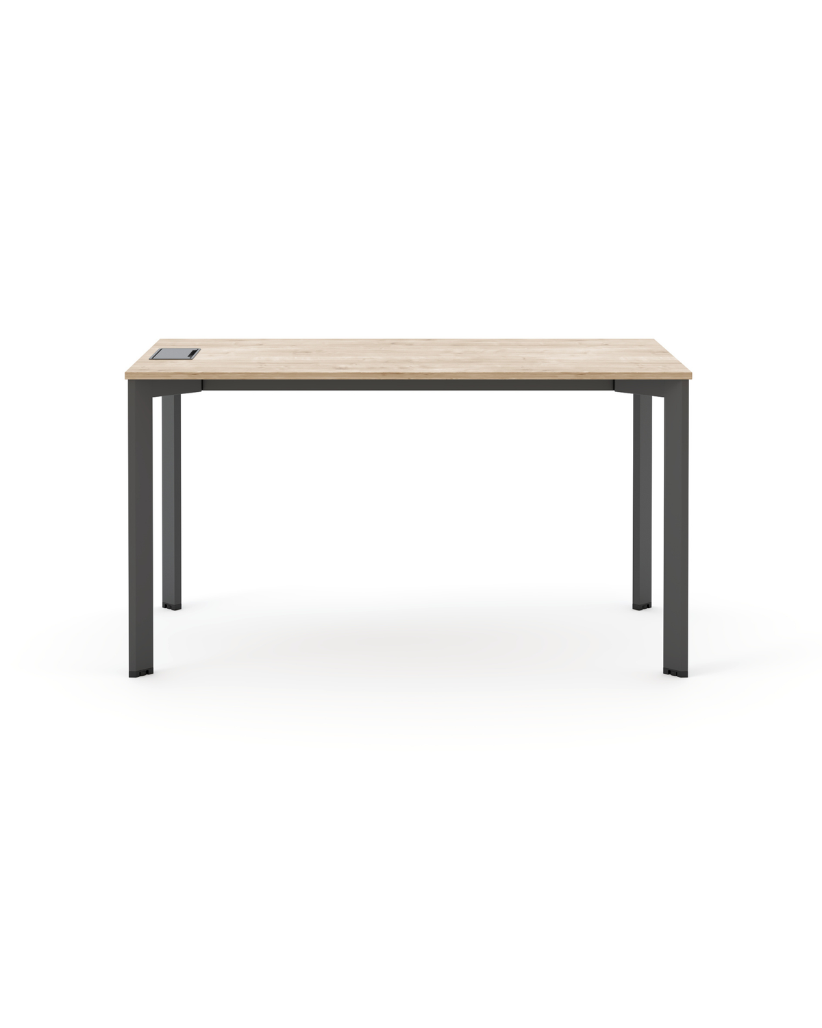 Bureau droit pieds métalliques - Cargo