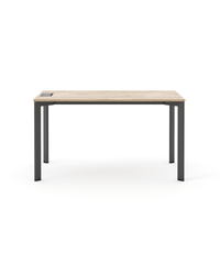 Bureau droit pieds métalliques - Cargo