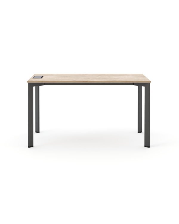 Bureau droit pieds métalliques - Cargo