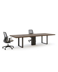 Table de conférence au cadre métallique massif - Norm