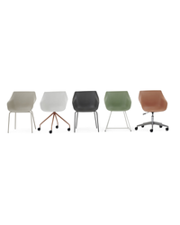 Chaise de réunion avec ou sans petit coussin - Birdy