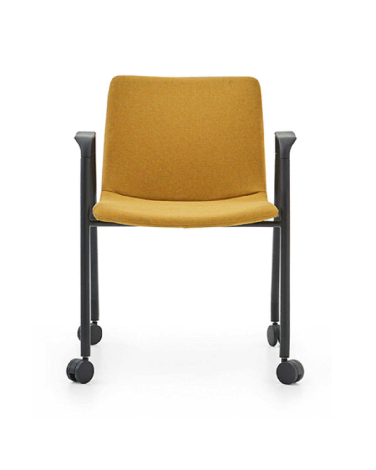 Chaise d'accueil à roulettes avec accoudoirs - Best