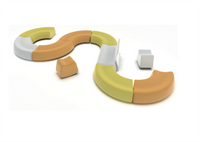 Banc modulaire avec rangement intégré - Bari