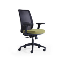 Chaise ergonomique confortable avec têtière en option - Tami