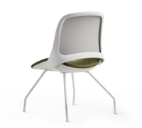 Chaise design 4 pieds avec assise rembourrée - Vers