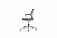 Chaise de travail avec choix de coque (noire ou blanche) - Flat