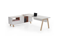 Bureau de directeur avec rangement - Lenta